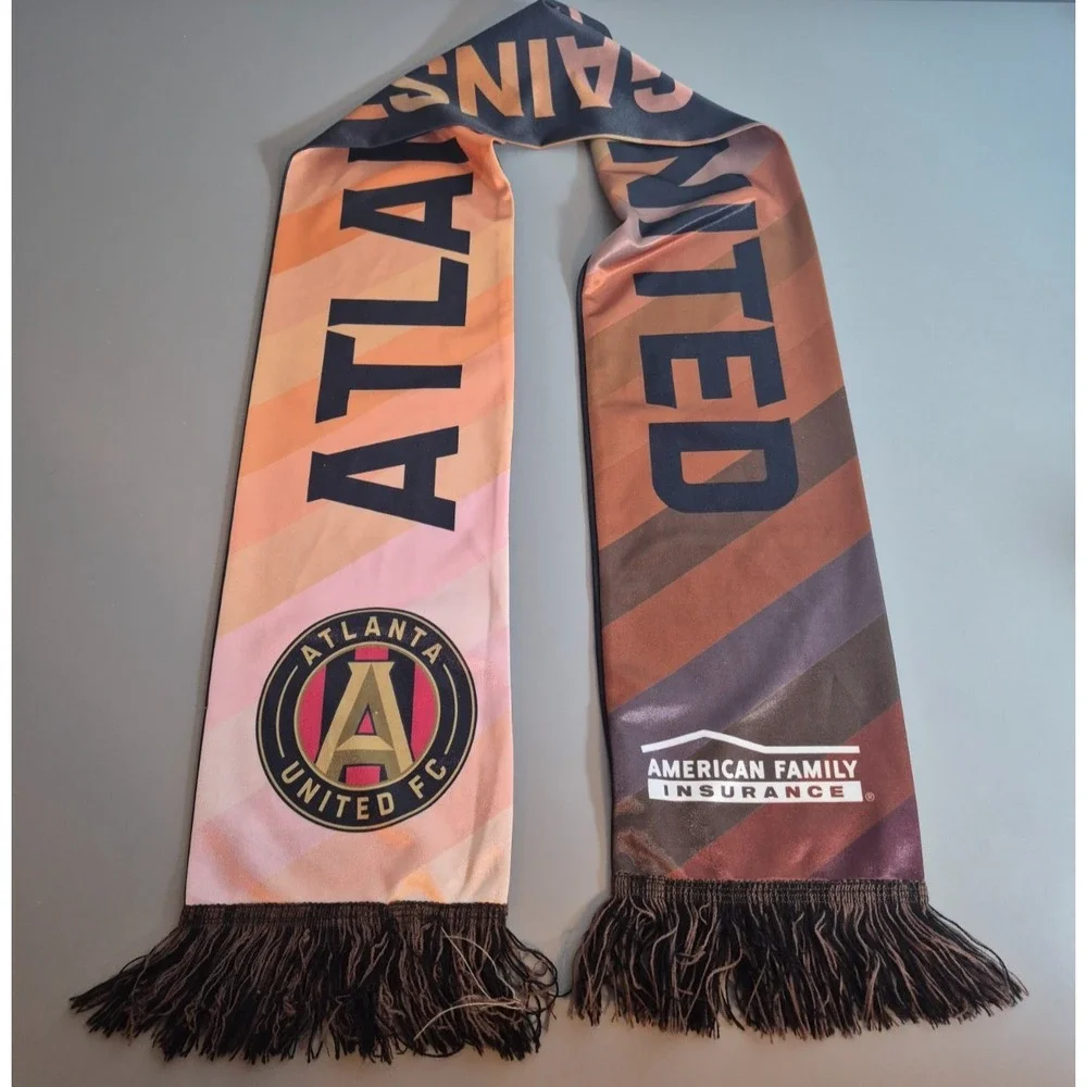 Atlanta United Against Racism Satin Scarf Multicolored 60